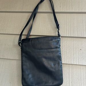 Margot New York Black Crossbody Bag soft leather